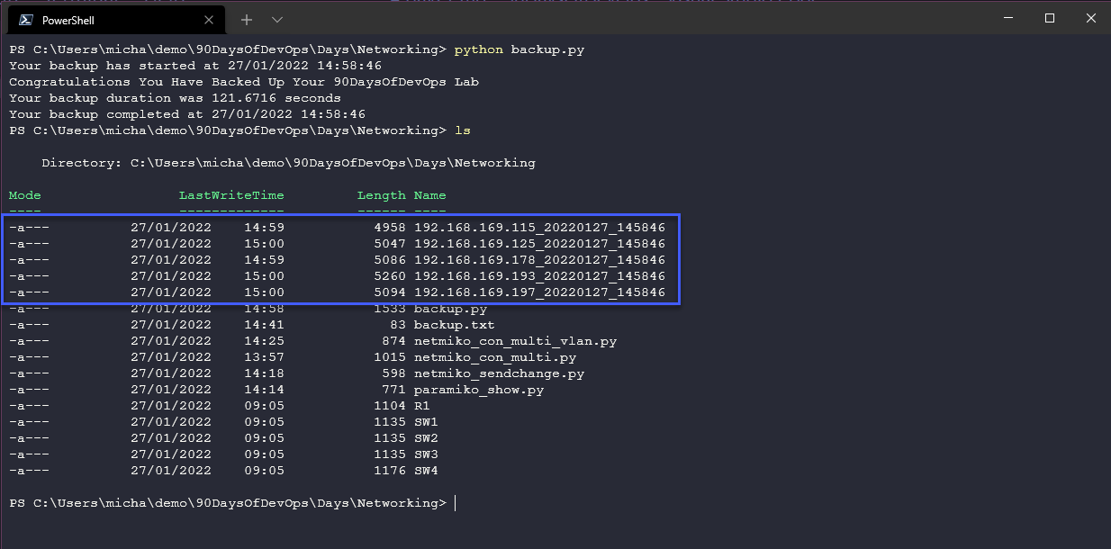 Thực hành networking với Python