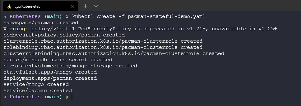 State Ingress Kubernetes